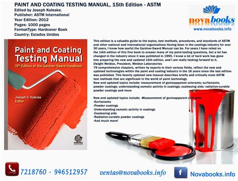 paint testing manual pdf|astm paint testing manual pdf.